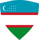 The Flag of Uzbekistan Shielded II