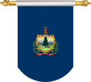 The Flag of Vermont Hanging Banner III