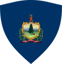 The Flag of Vermont Shielded II