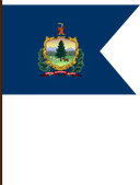 The Flag of Vermont V Cut