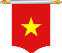 The Flag of Vietnam Hanging Banner I
