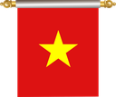 The Flag of Vietnam Hanging Banner IV