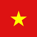The Flag of Vietnam Square