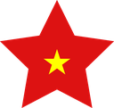 The Flag of Vietnam Star