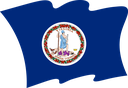 The Flag of Virginia Wavy II