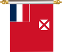 The Flag of Wallis and Futuna Hanging Banner IV