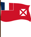The Flag of Wallis and Futuna Pole Flag III