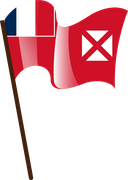The Flag of Wallis and Futuna Pole Flag I
