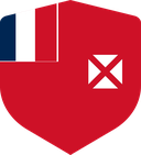 The Flag of Wallis and Futuna Shielded I