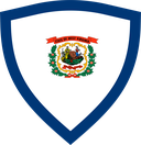 The Flag of West Virginia Shielded II