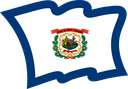 The Flag of West Virginia Wavy II