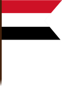 The Flag of Yemen V Cut