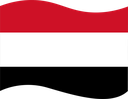 The Flag of Yemen Wavy I