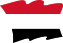 The Flag of Yemen Wavy II